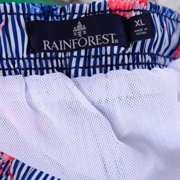 Rainforest Men's XL Swim Trunks Flamingo - Picture 6 of 6